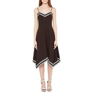 Ted Baker Like New Navy and Blue Midi Dress